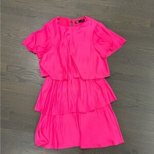 Pink Zara dress